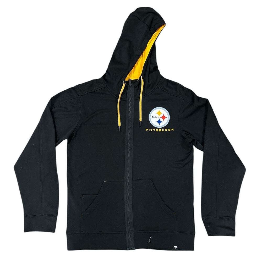 Men’s Fanatics Steelers Full Zip Up Size Medium